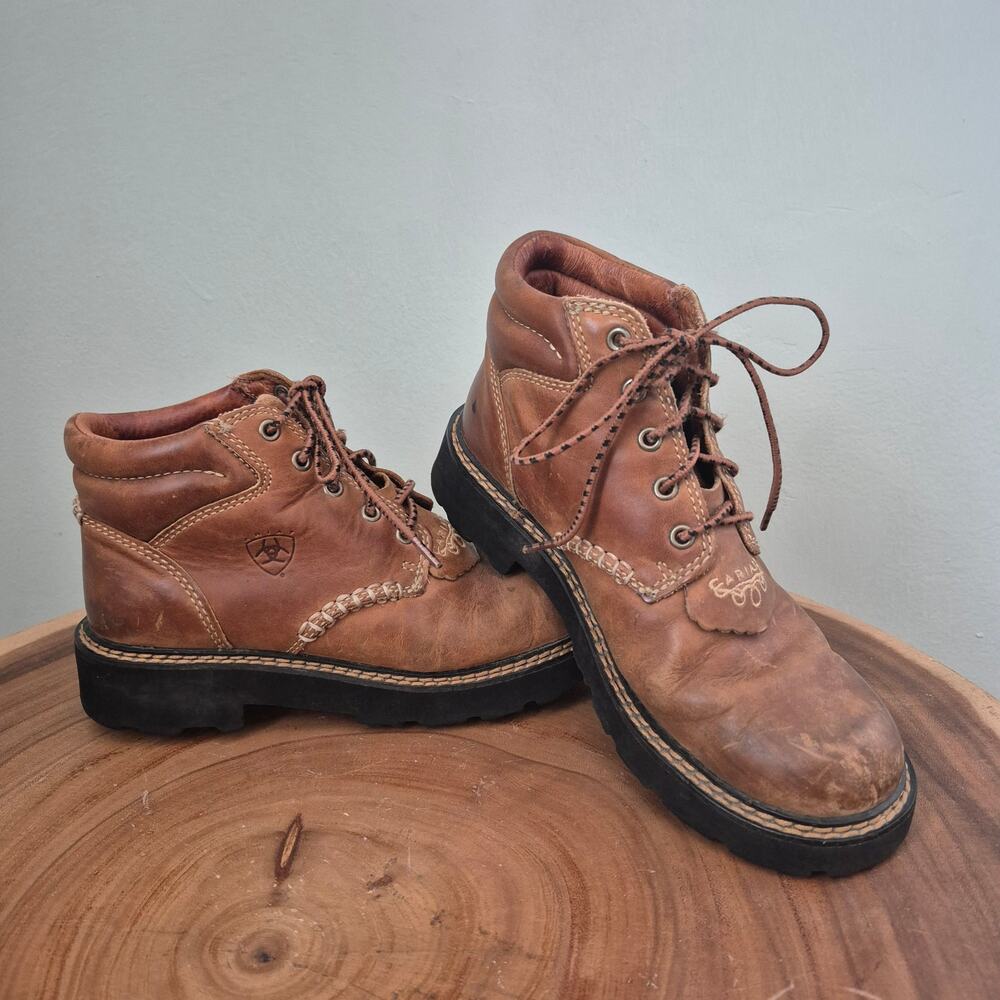 Ariat Canyon Leather Ankle Boots | Women's US 6.5B